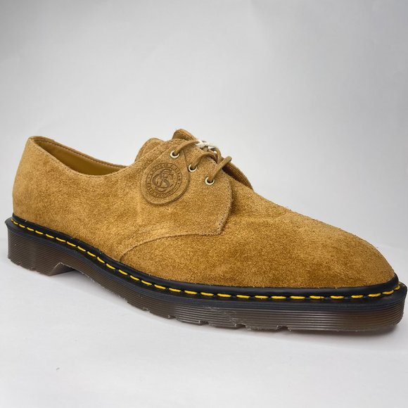 Dr.Martens Brown Suede Oxford  Dress Shoes. Size 13. Style: 1461 Made in England main image 4